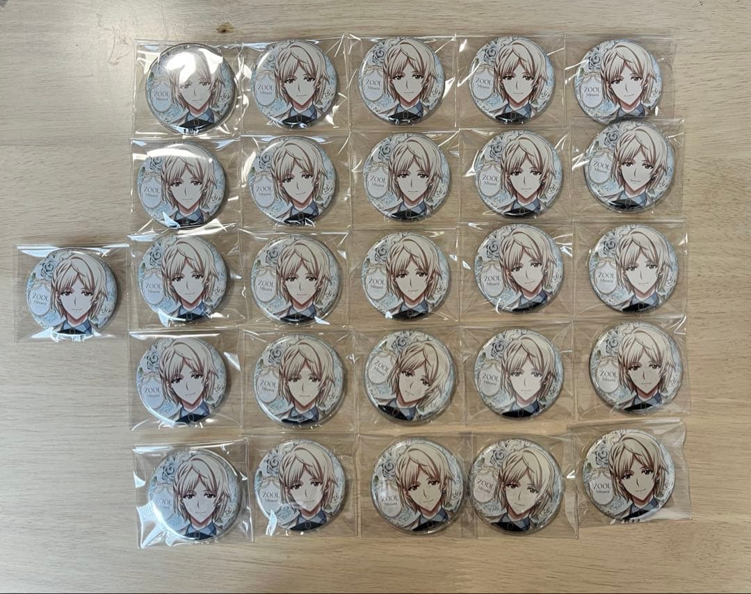 キャラクター缶バッジ 26個セット　棗巳波