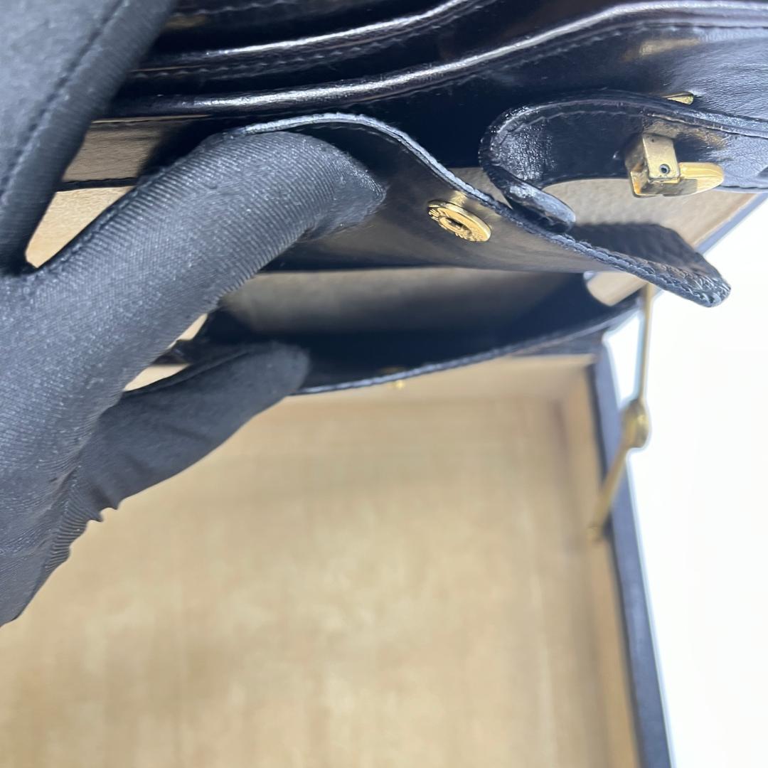 BALLY バリー アタッシュケース ブラック レザー