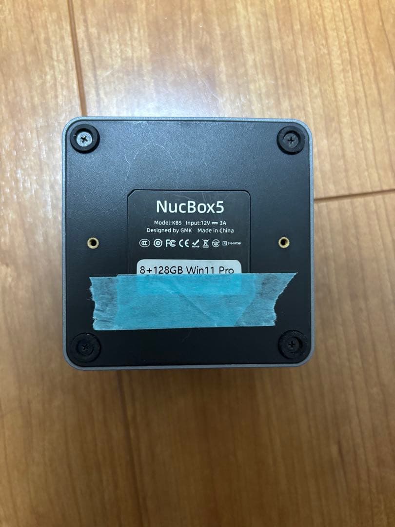ミニPC NucBox5 8GB 128GB SSD