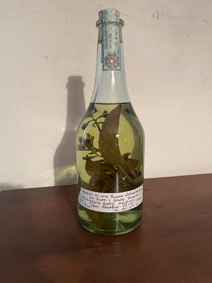 ら*ん様 ロマーノレヴィ　ハーブ入り1997年ビンテージ　グラッパ