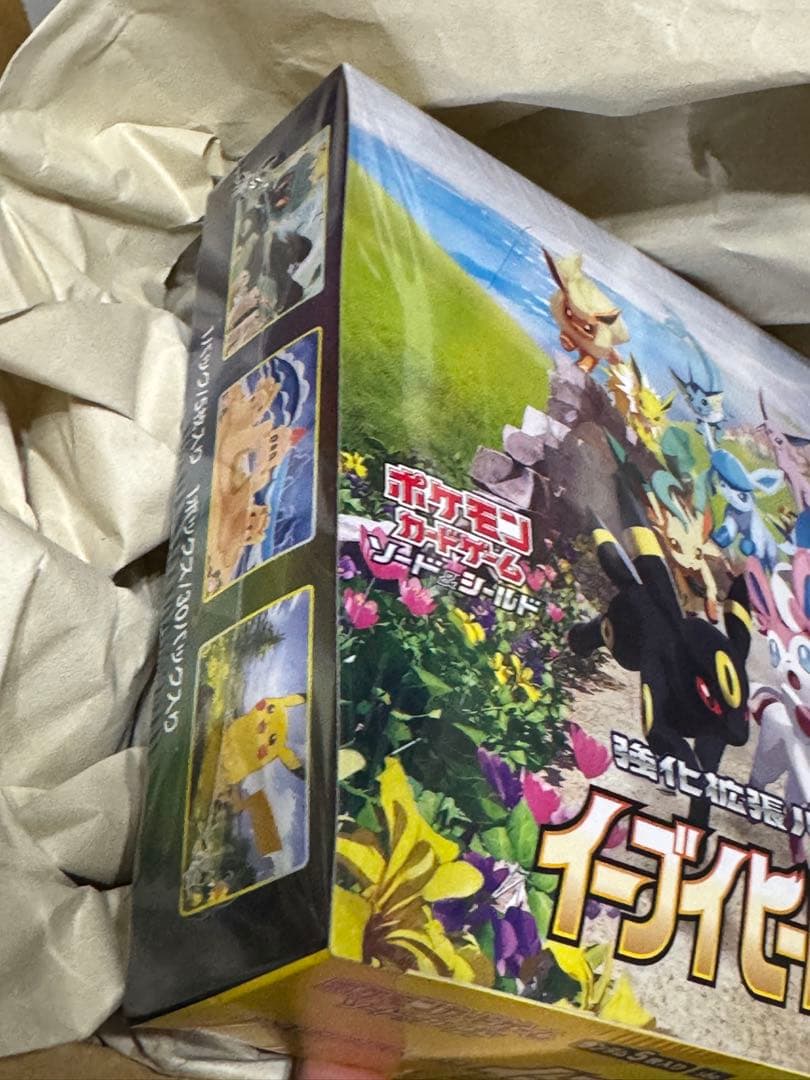 ふ*用様 ポケモンカード イーブイヒーローズ 未開封ボックス　シュリンク付き