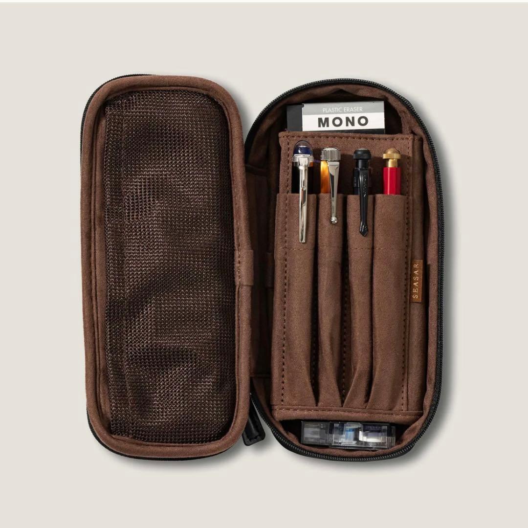 SEASAR OctFold ペンケース カルロスナイロン　黒　オクトフォールド