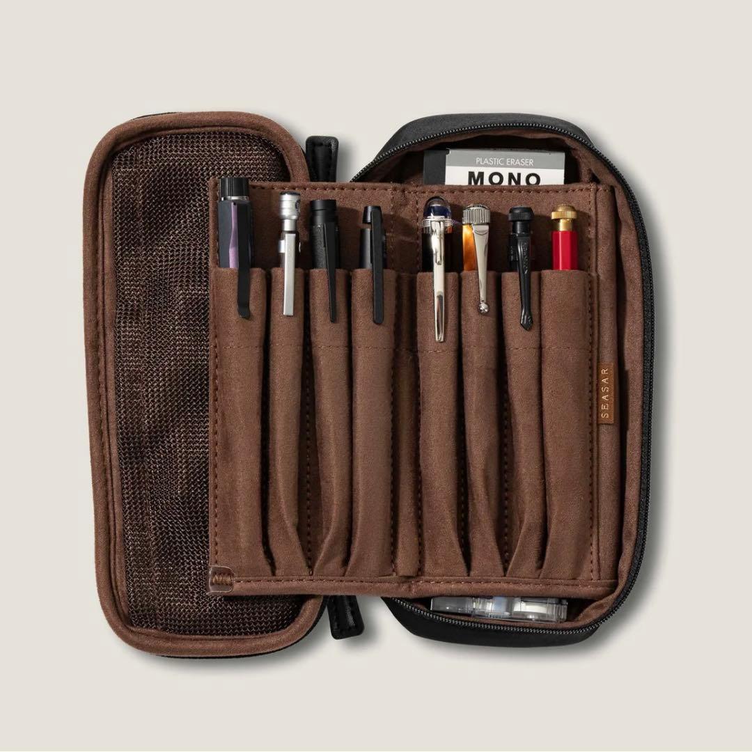 SEASAR OctFold ペンケース カルロスナイロン　黒　オクトフォールド