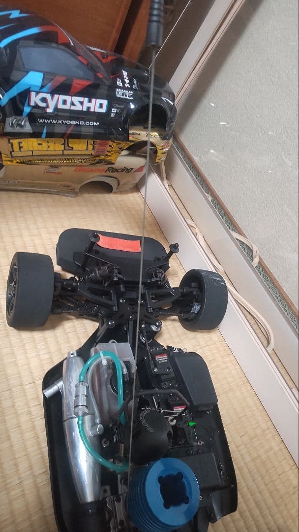 京商 インファーノgt2 OS セット 美品エンジン