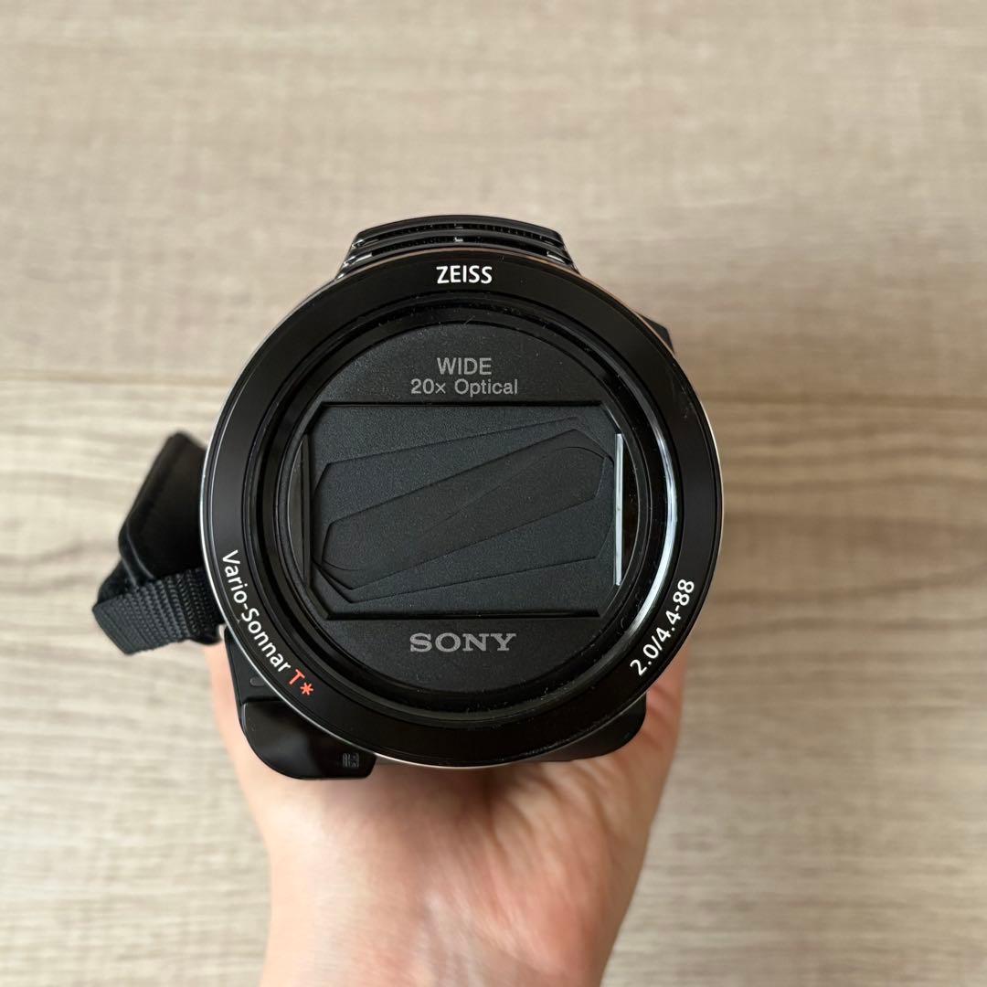 【動作確認済み】SONY FDR-AX45 4K ビデオカメラ 本体