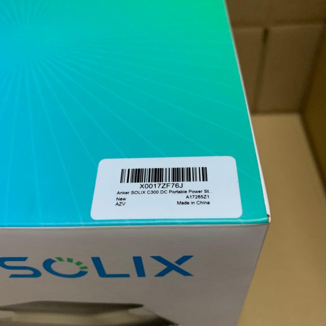 新品　Anker Solix C300 DC ポータブル電源