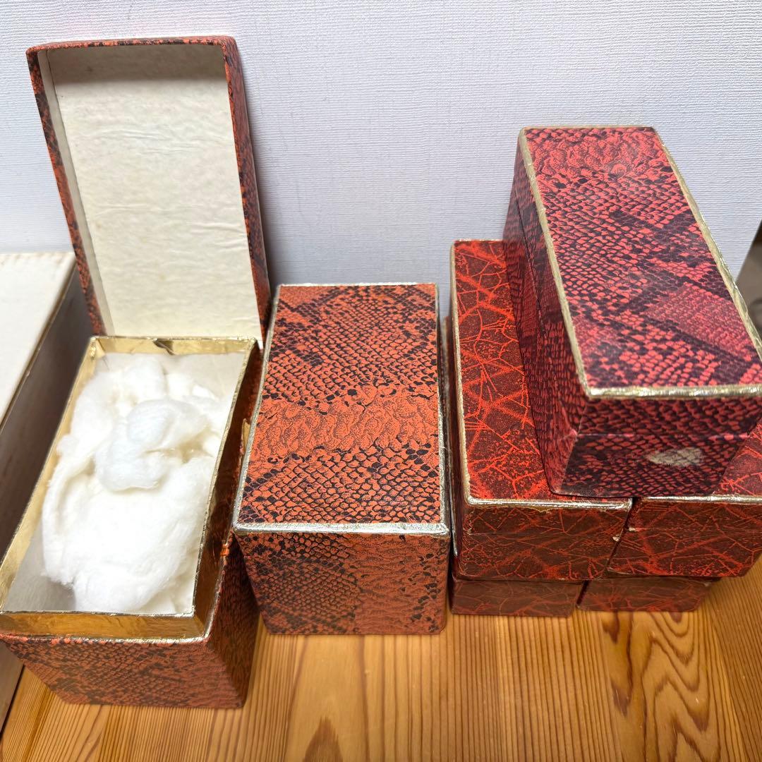 エジプト　香水瓶　アートガラス　アトマイザー　9個セット