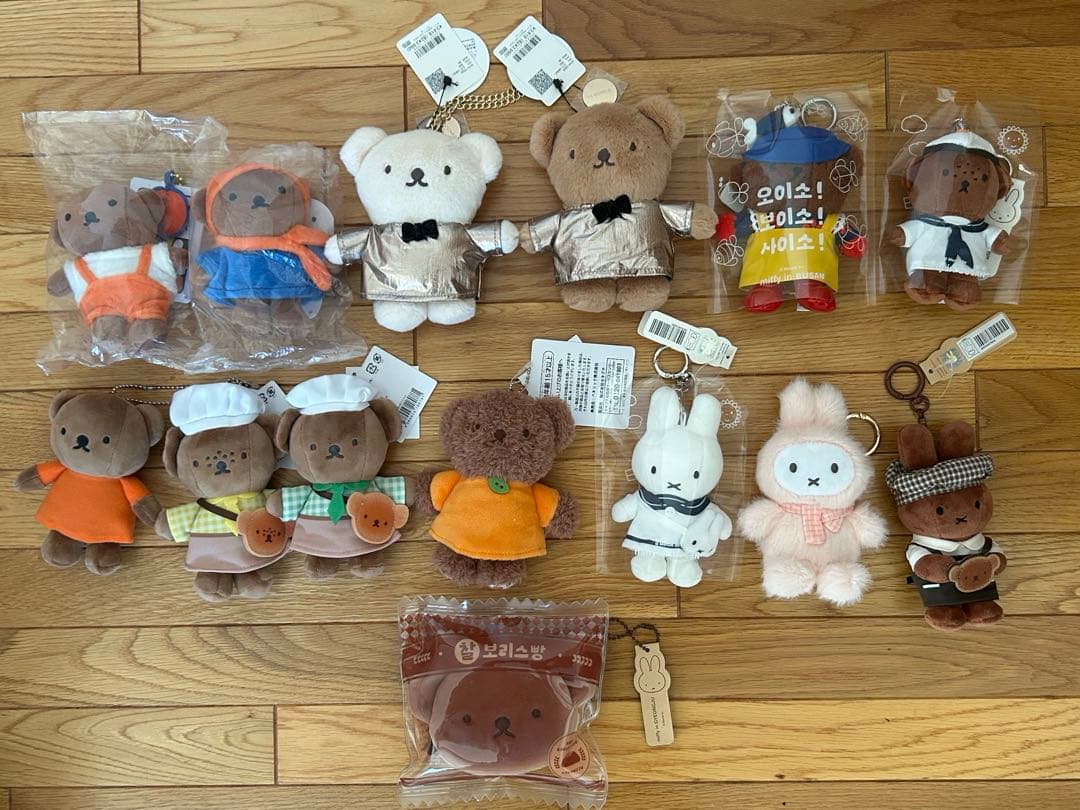 ミッフィー ボリス バーバラ マスコット まとめ売り