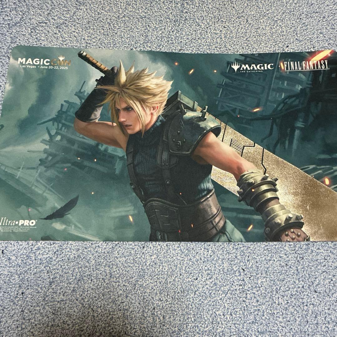 マジックコン・ベガス　箔押しプレイマット　クラウド