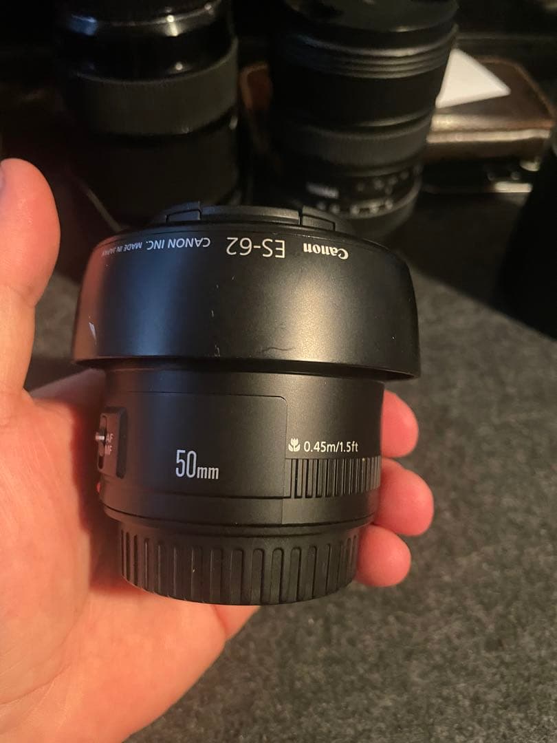 Canon EF 50mm f/1.8 II 単焦点レンズ