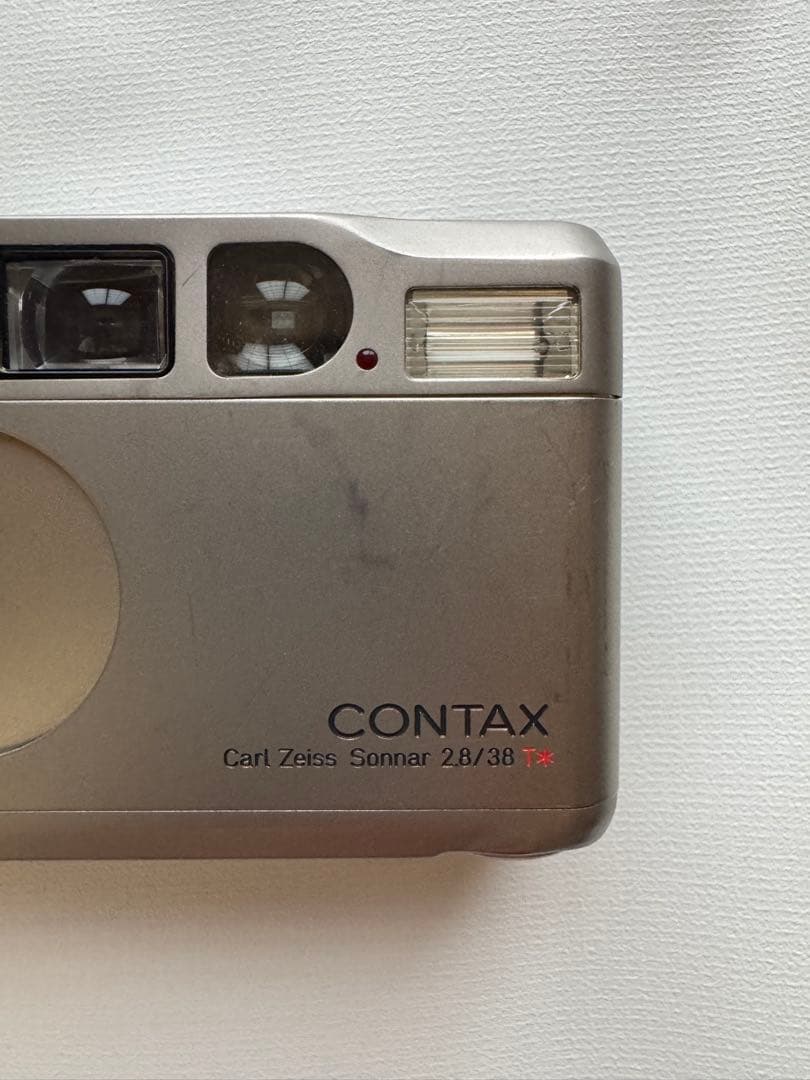 CONTAX T2 チタンシルバー コンパクトフィルムカメラ