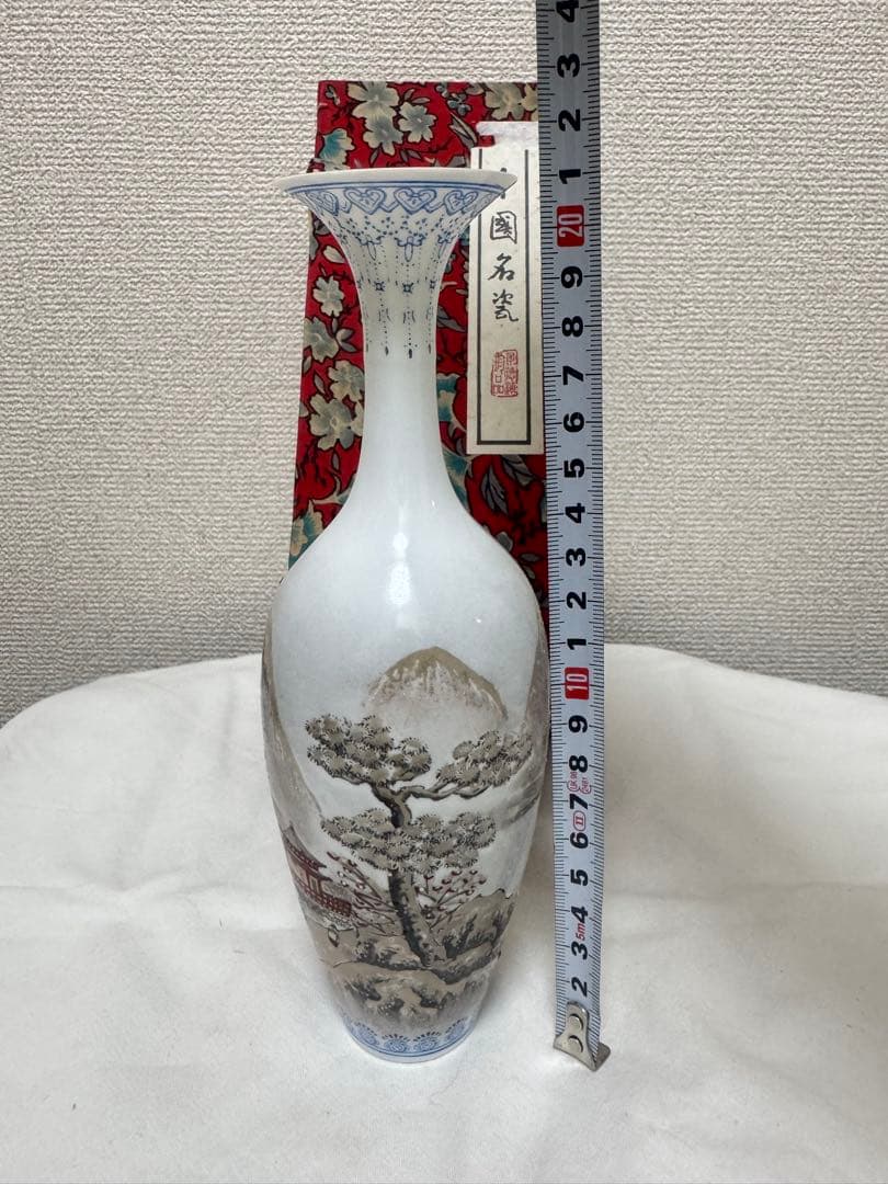 中国名瓷　景徳鎮花瓶　コレクション　骨董品