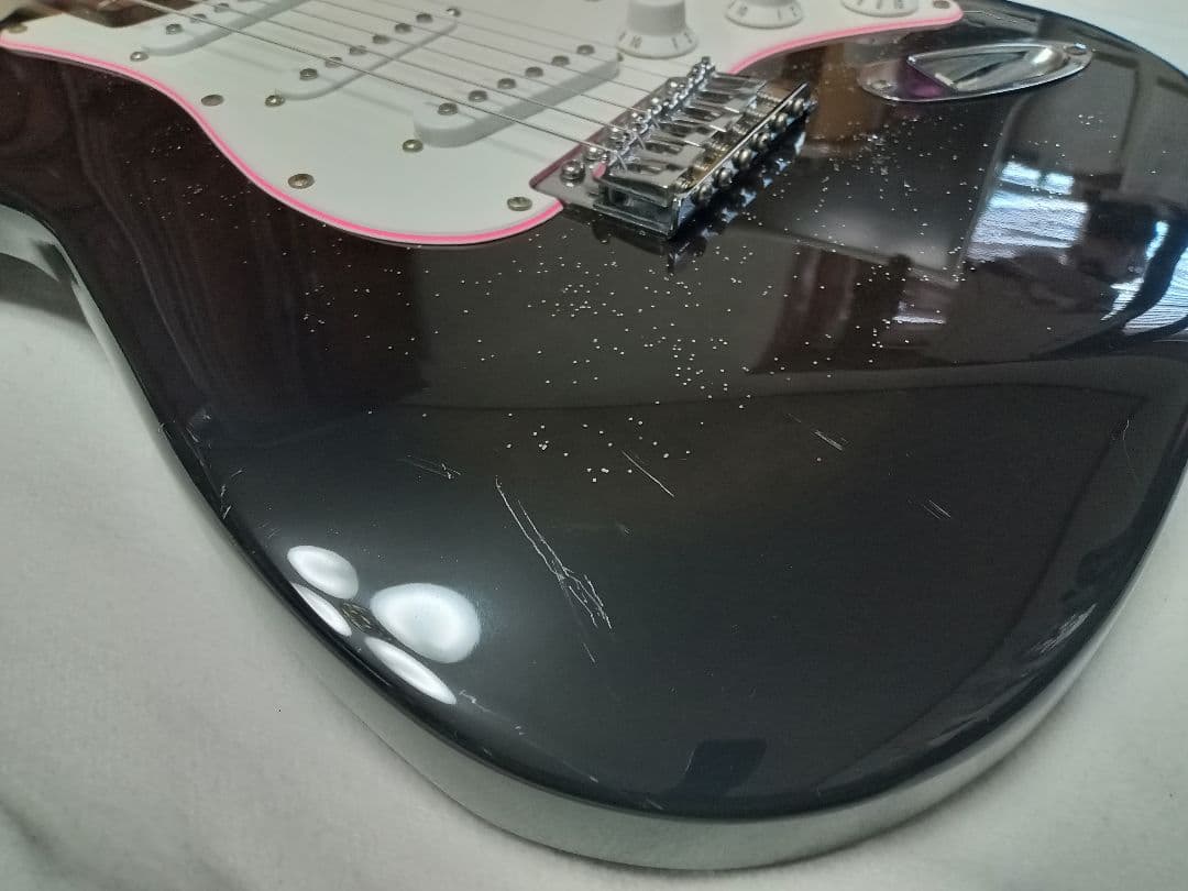 Gypsy Rose ストラトキャスター　ブラックラメ　 付属品多数付き