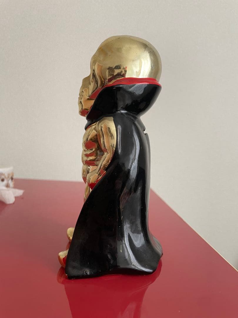 昭和レトロ　黄金バット　陶器貯金箱