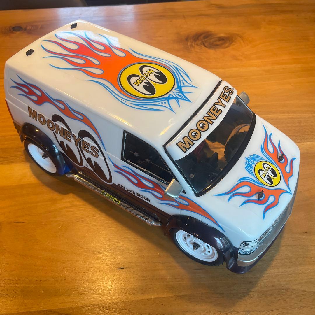 MOONEYES★フレイムスデザイン★OSエンジン4WDバック付き