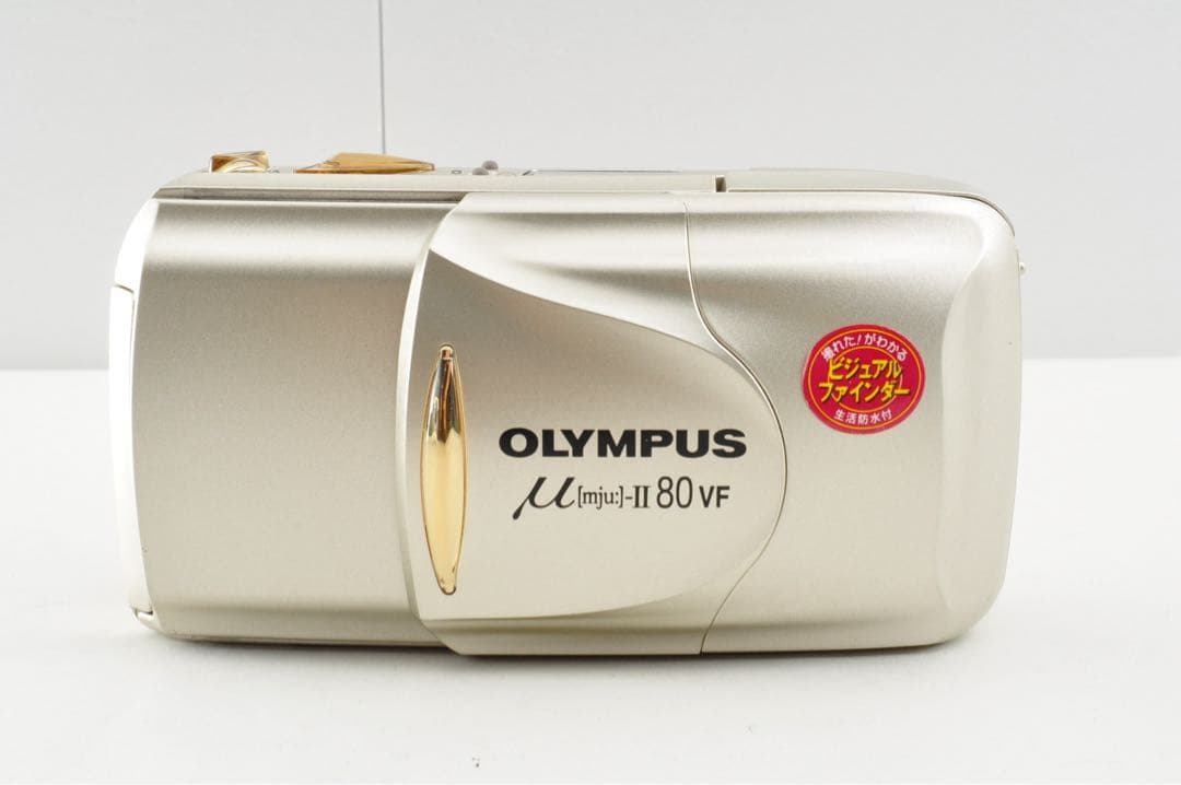 美品　OLYMPUS μ-ii mju 80 VF ミュー フィルムカメラ