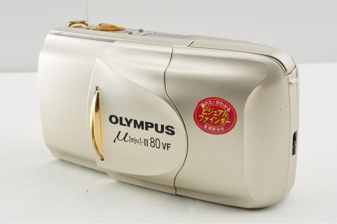 美品　OLYMPUS μ-ii mju 80 VF ミュー フィルムカメラ