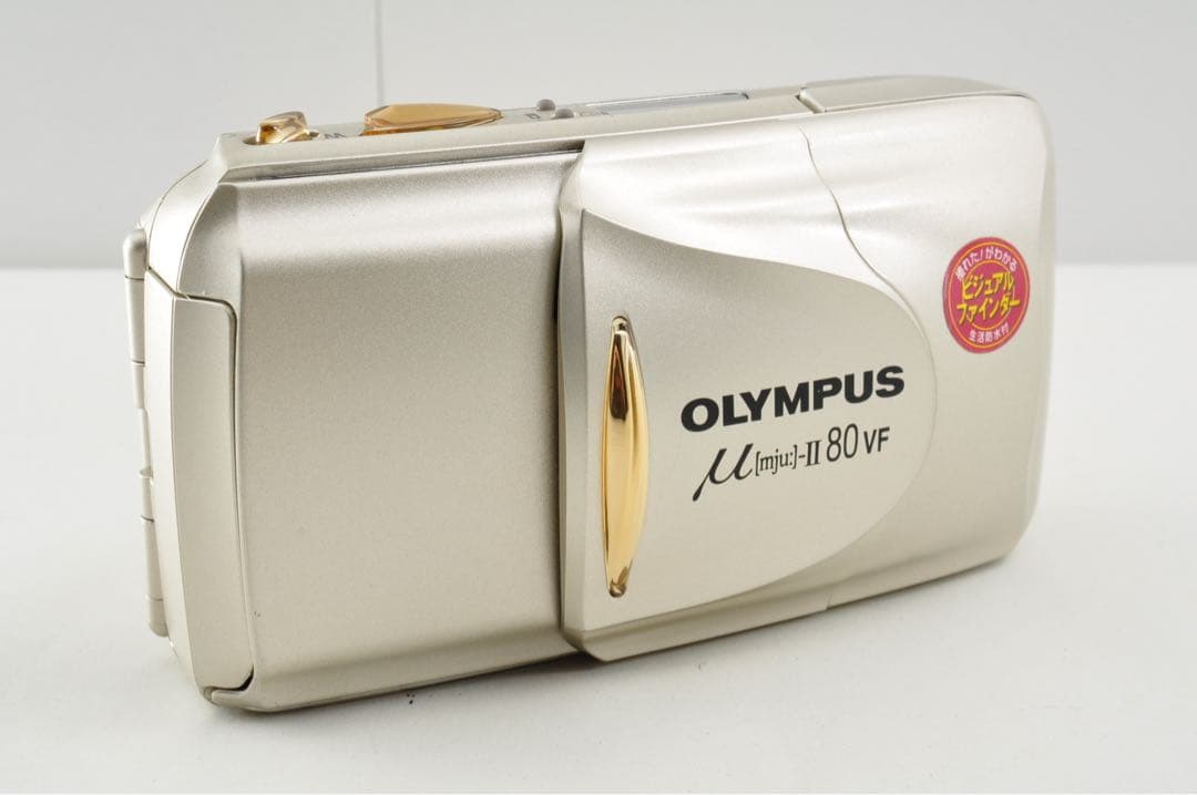 美品　OLYMPUS μ-ii mju 80 VF ミュー フィルムカメラ