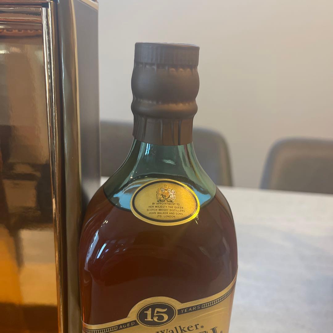 ジョニーウォーカー　Gold Label 15年 ギフトボックス入り