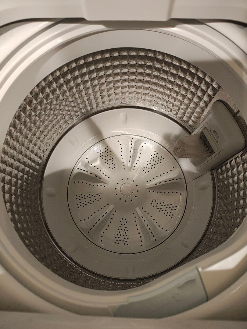 2025年3月購入　ハイアール全自動洗濯機 ホワイト OBBW-60A(W)