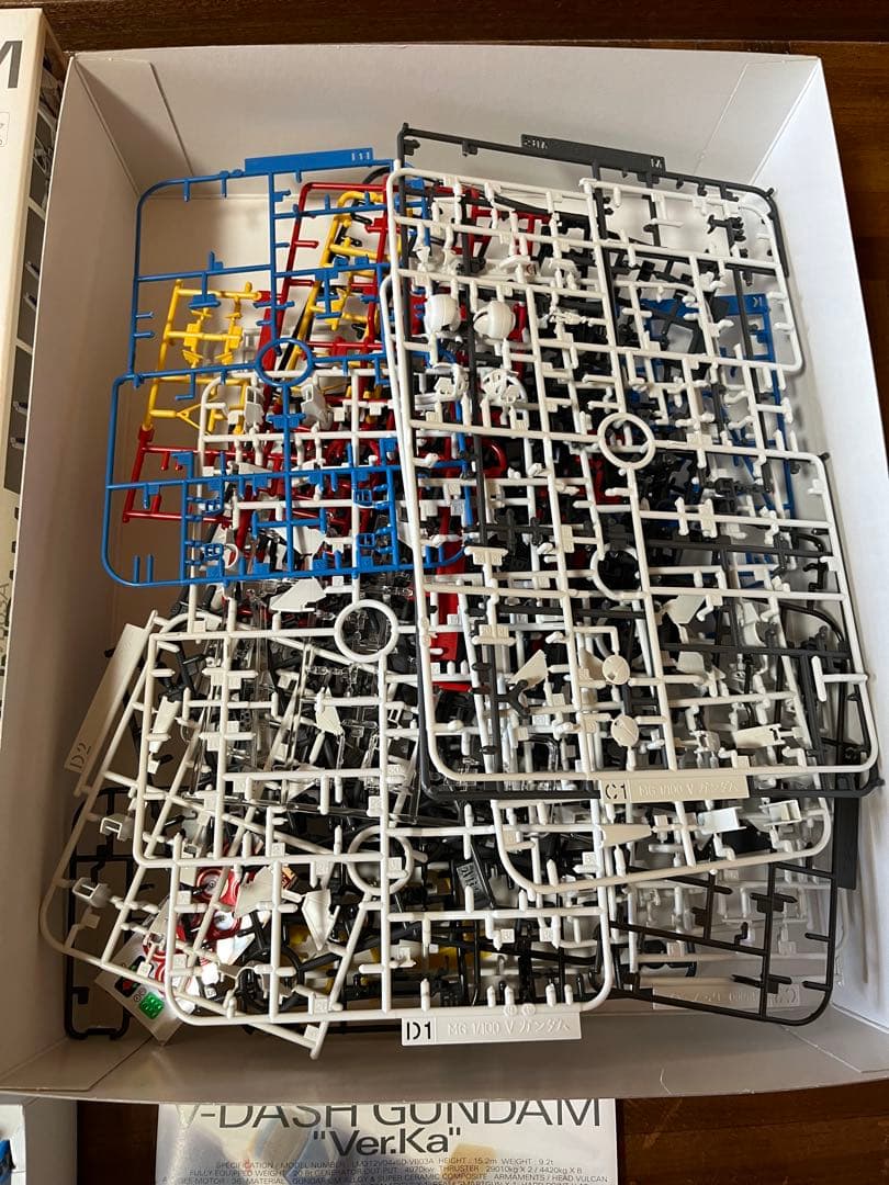 MG 1/100 Vダッシュガンダム Ver.Ka