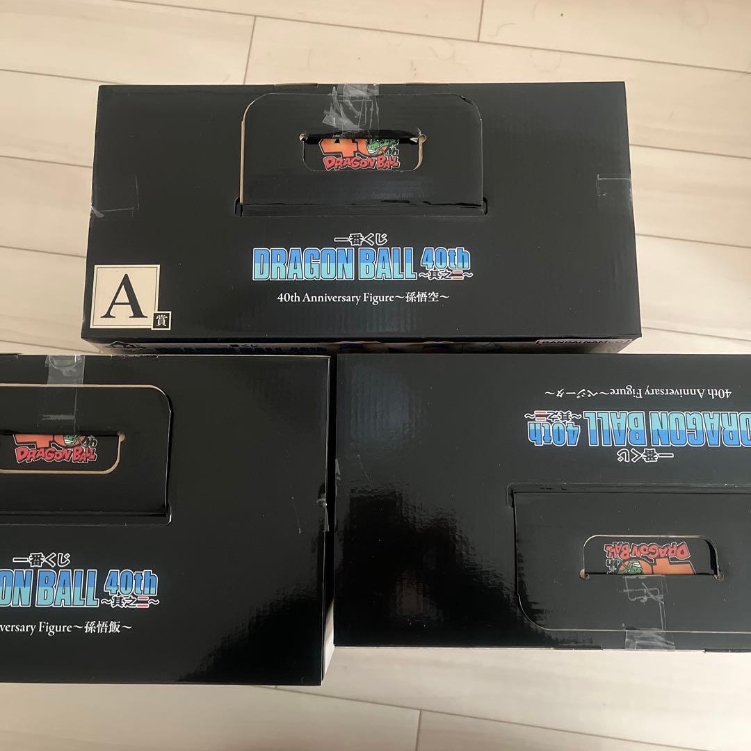 一番くじ　ドラゴンボール40th A B C賞セット
