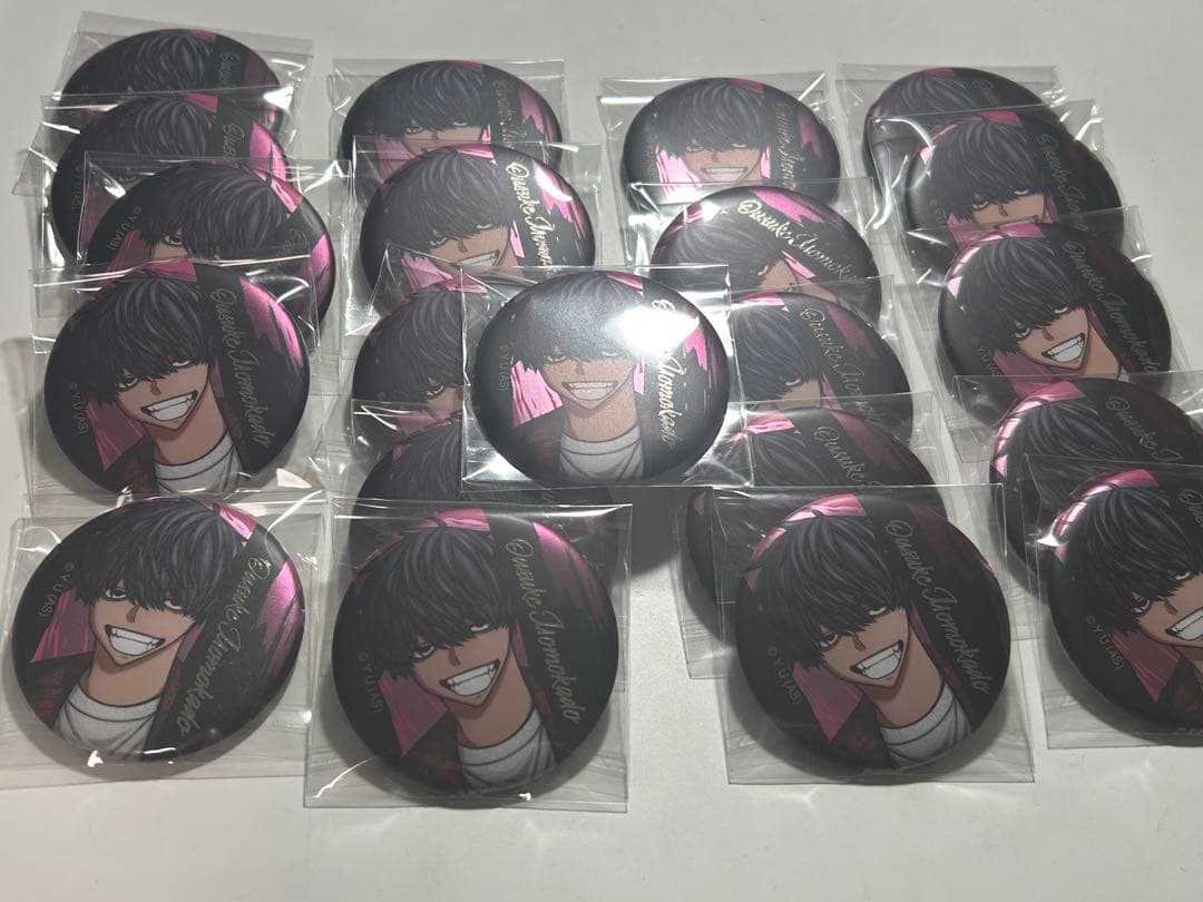 桃角桜介 マンガ展 メタリック缶バッジ 21点