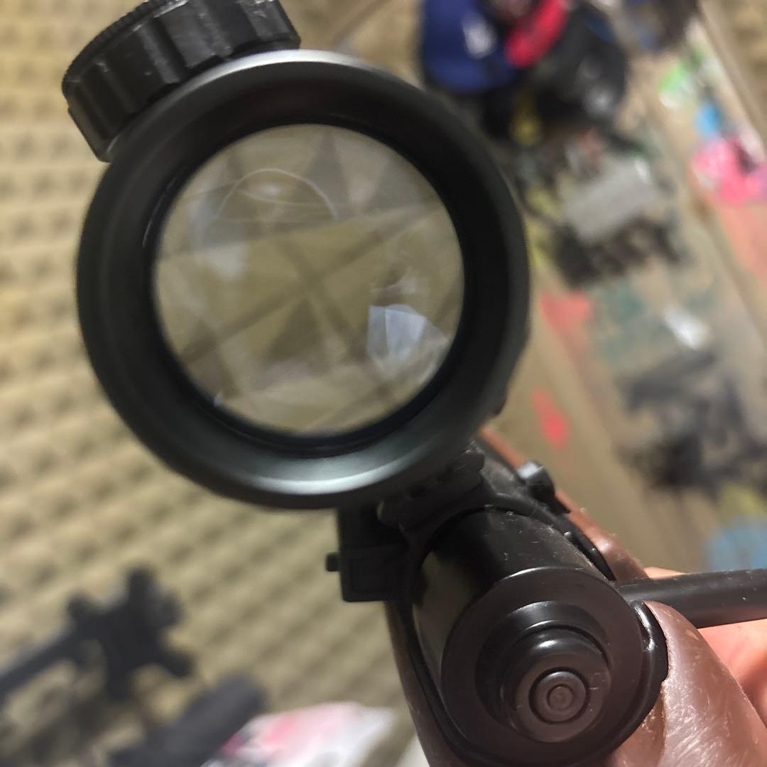 エアガン　ボルトアクションライフルU10 スコープ　&レール付　バックパック