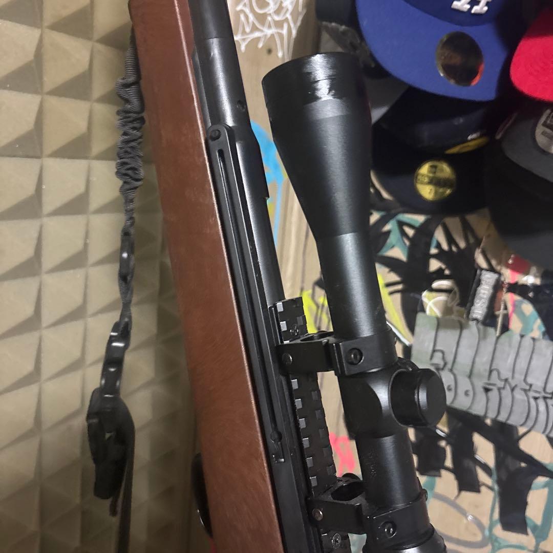 エアガン　ボルトアクションライフルU10 スコープ　&レール付　バックパック