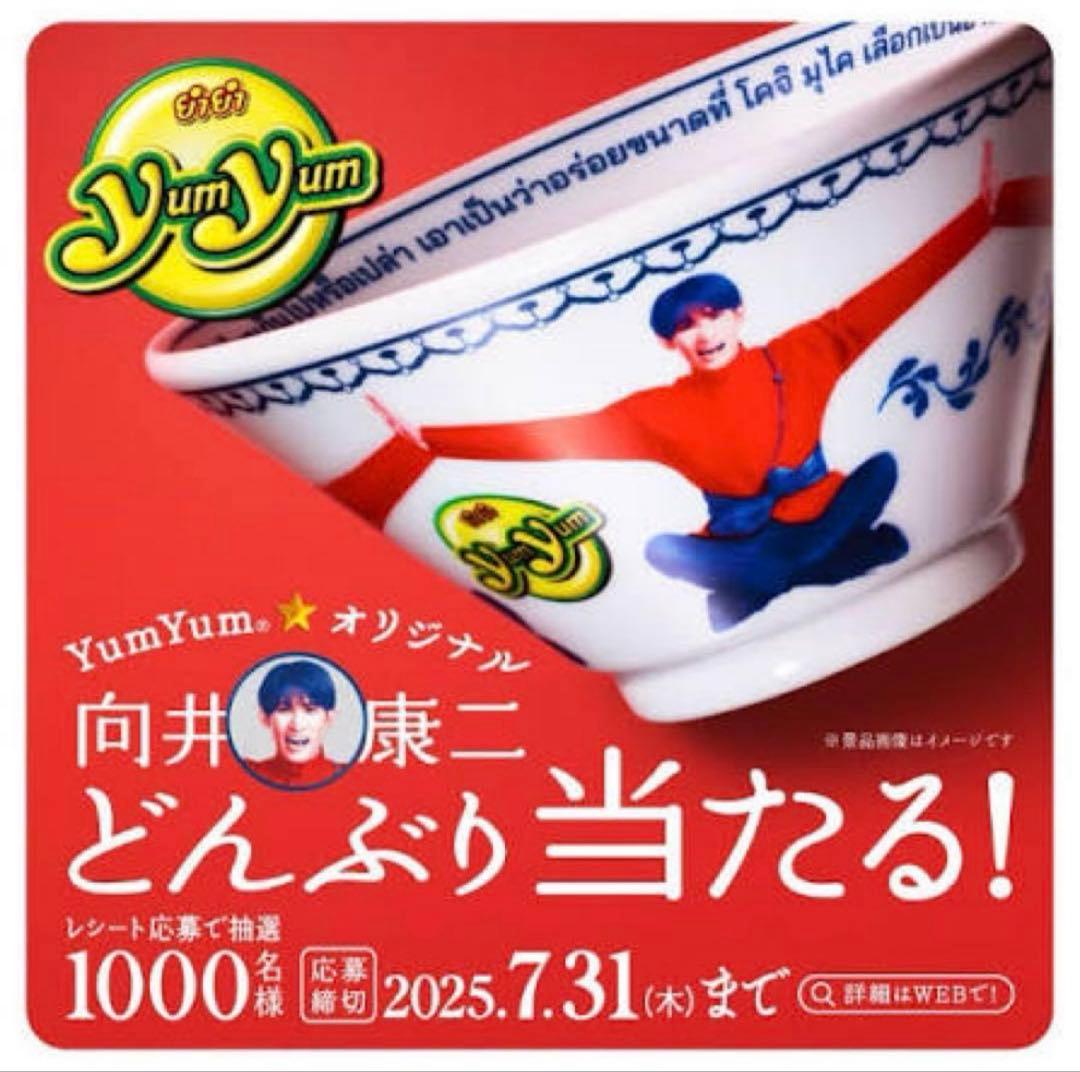 【値下げ交渉○】YumYumオリジナル向井康二どんぶり