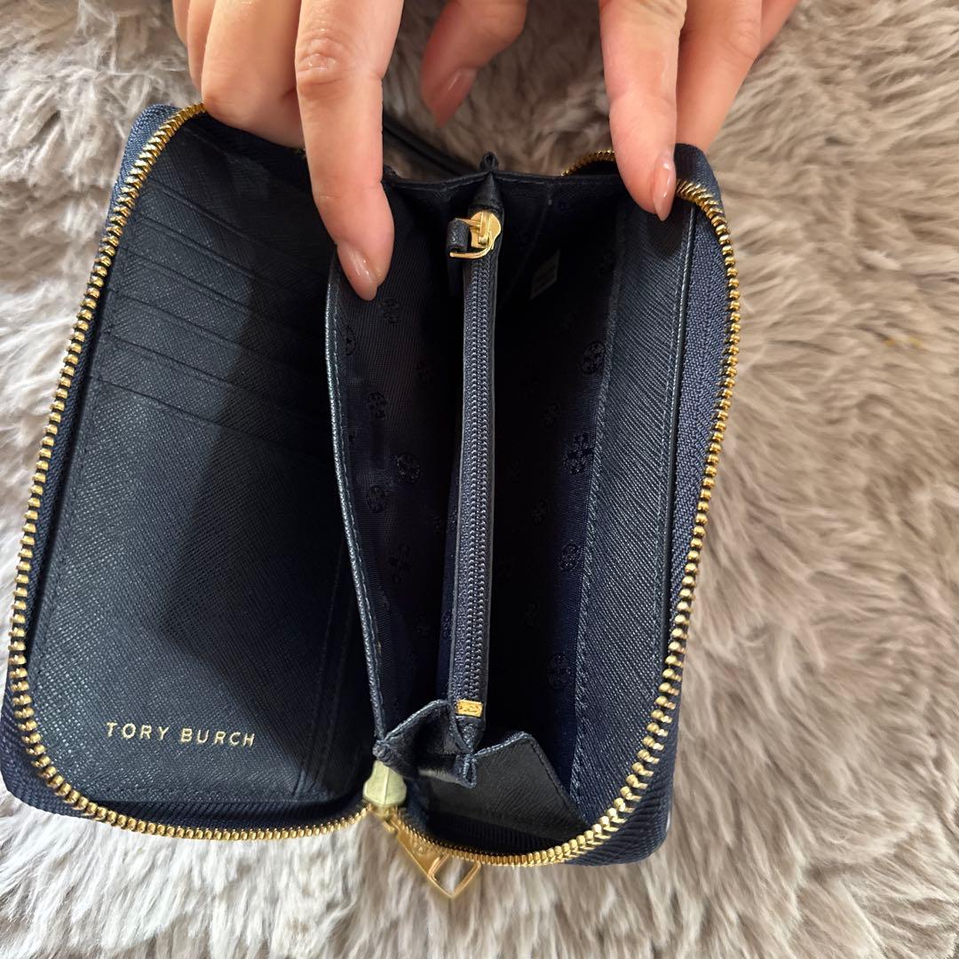 Tory Burch ブラック 二つ折り財布