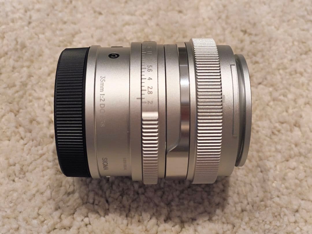 SIGMA 35mm F2 DG Lマウント シルバー