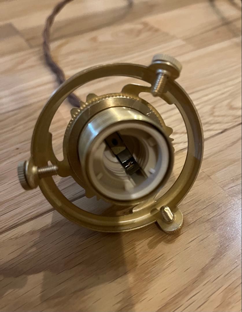 ペンダントライト 灯具 ソケット E17 /ダクトレール用40㎝ 3点留／3個