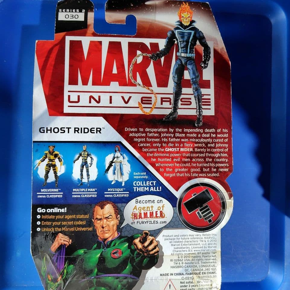 MARVEL UNIVERSE GHOST RIDER フィギュア3.75インチ
