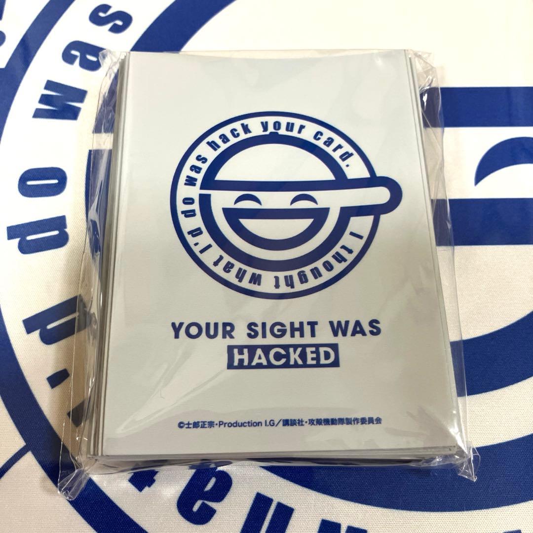 攻殻機動隊　ブロッコリートレカアイテムくじ　笑い男　プレイマット　デッキケース等