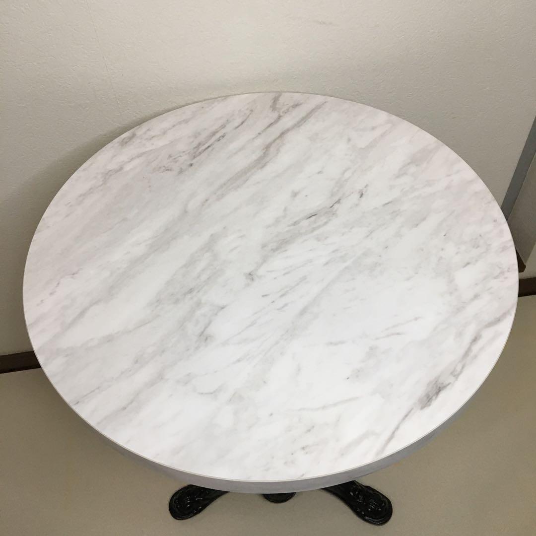 ハヤシのテーブル脚 ラウンドテーブル φ580mm 高さ705mm 送料無料