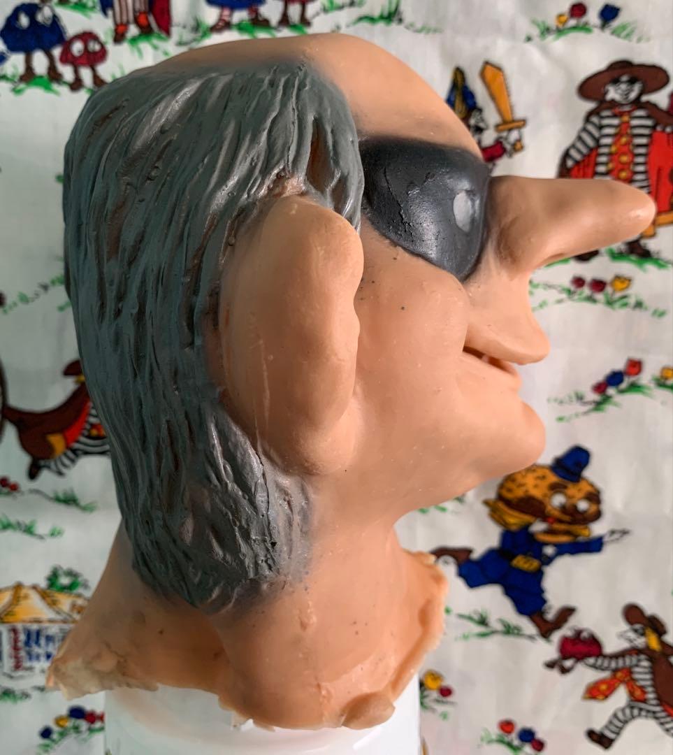 レア ビンテージ マクドナルド ハンバーグラー パペット ヘッド　ディスプレイ