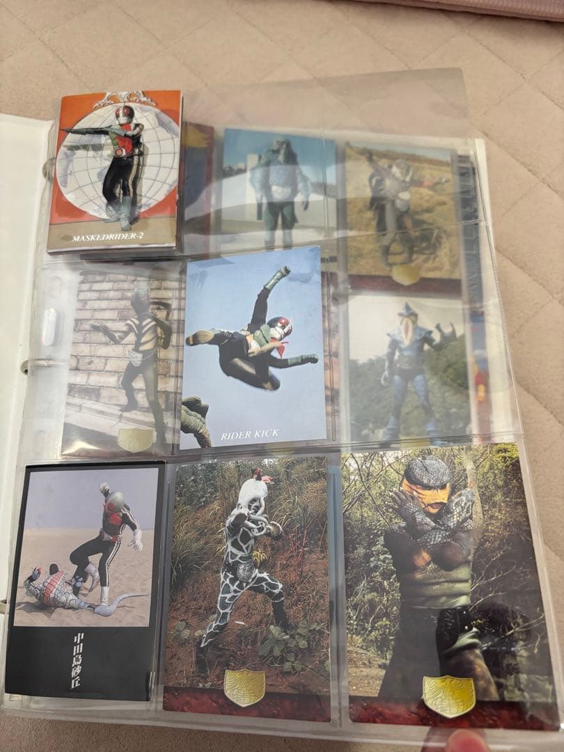 【トレカ】アマダ「仮面ライダー」特製バインダー+特製カード