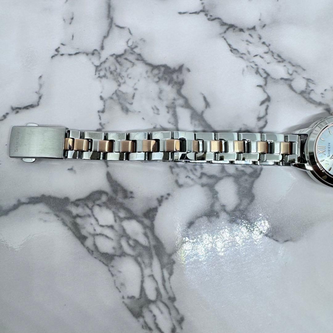 【極美品】 CASIO SHEEN Natural Garden 電波ソーラー