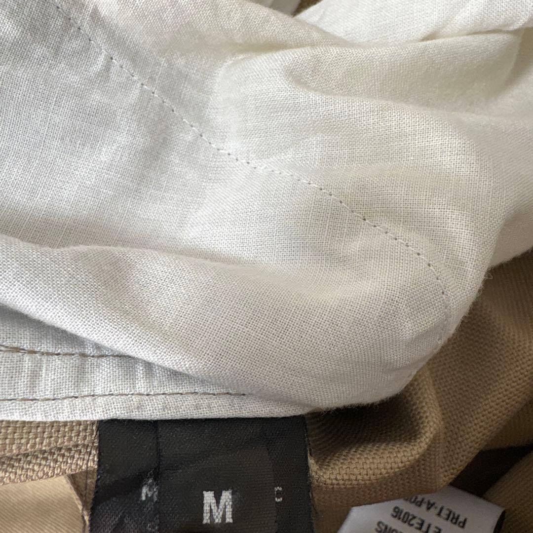 【最高級】VETEMENTS ワイドペインターパンツM　ワーク　ベージュ　Wニー