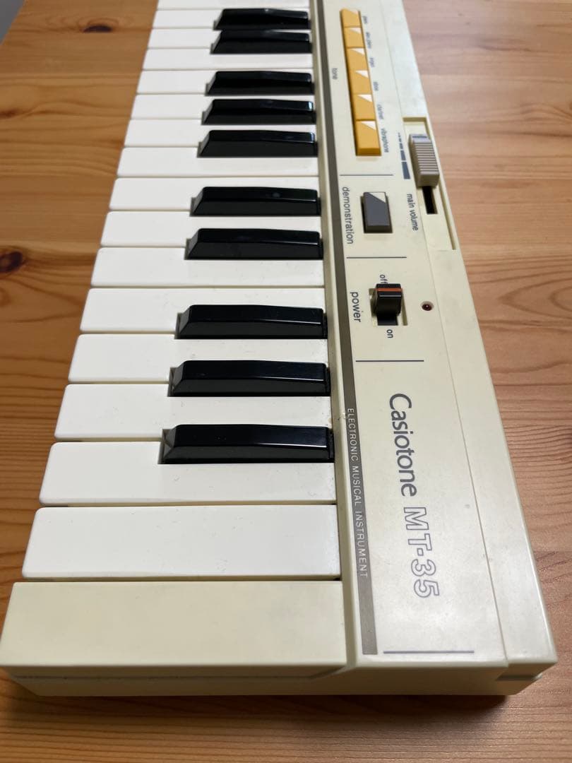 CASIO CasioTone MT-35 アイボリー 37鍵 【本体のみ】