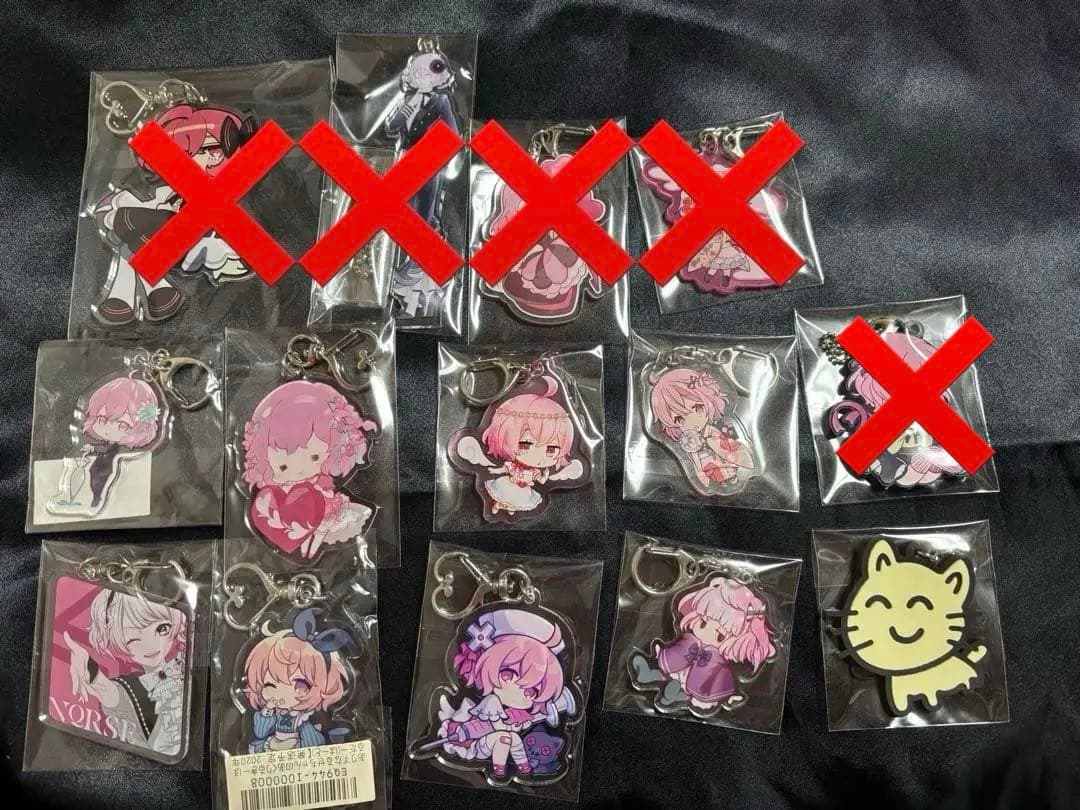 nqrse アクキー なるせ なるせねこ ラバスト