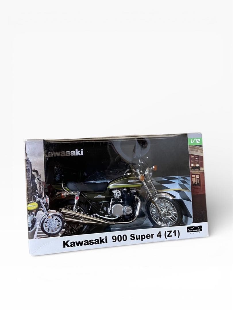 アオシマ　カワサキ　900super4 Z1 タイガー　1/12 完成品