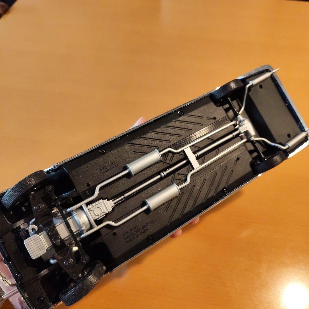 SunStar MB-600 ベンツ リムジン ネイビー 1/18