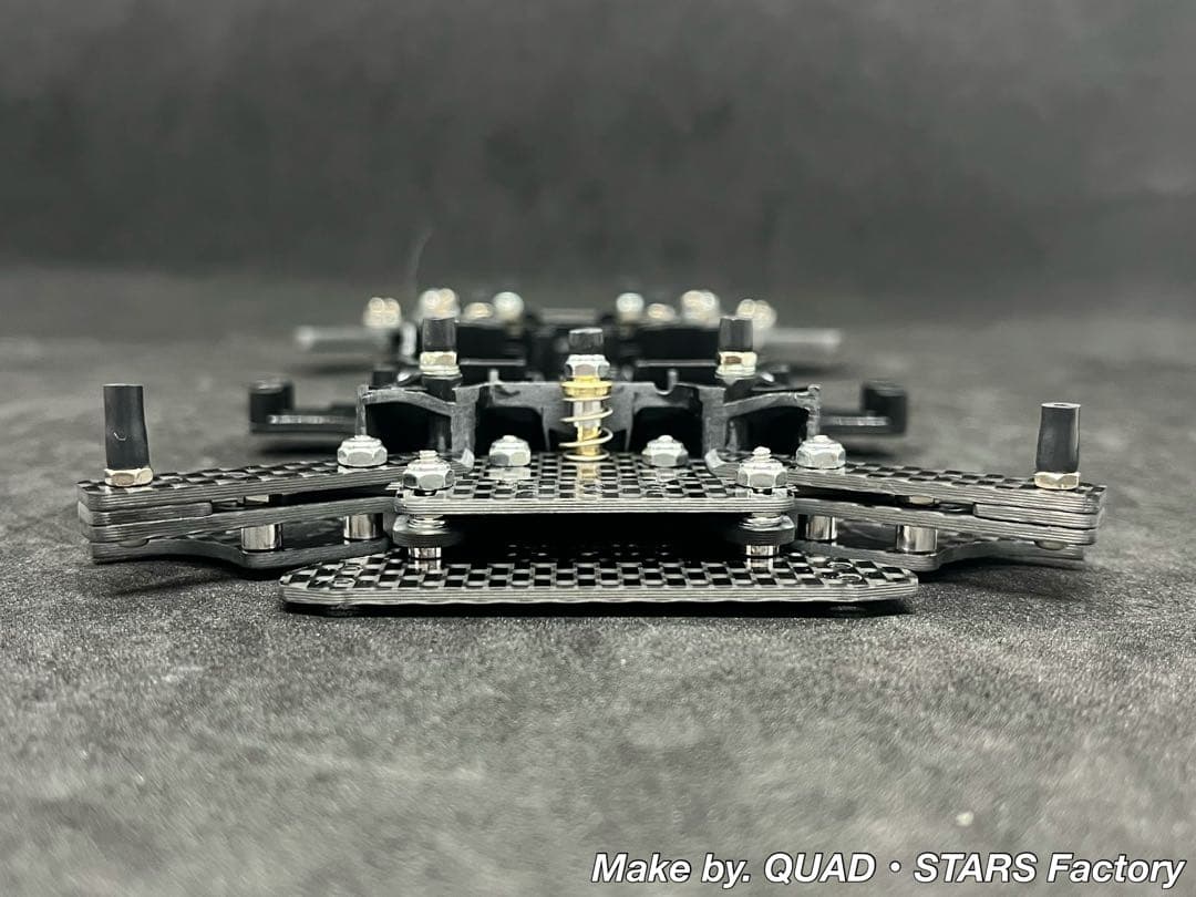 【ミニ四駆・MA用】2軸ATピボットバンパー＋段下げ3mm加工＋1軸リヤアンカー