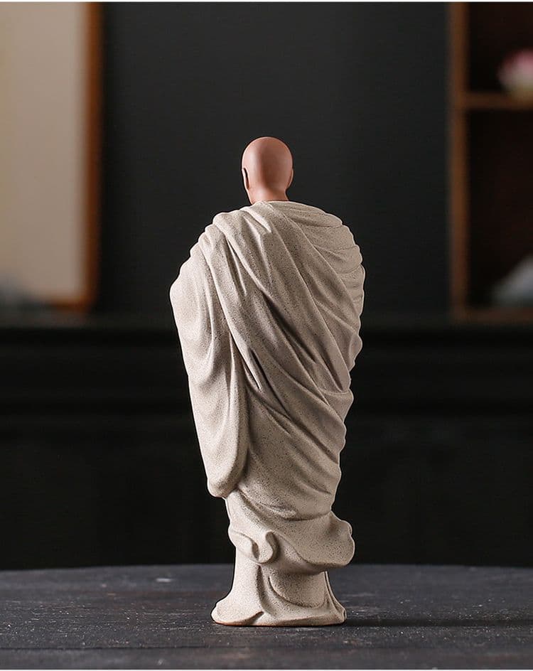 紫砂 布施小僧 茶道具 工芸品 美術品 置物