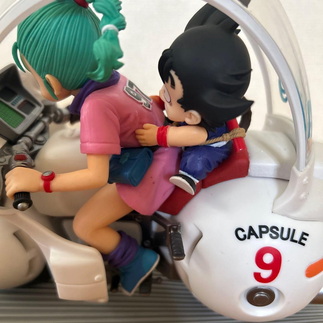 一番くじ　ドラゴンボール　A賞孫悟空&ブルマバイクフィギュア