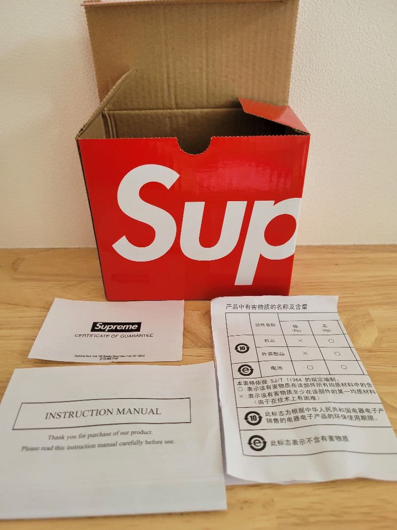 Supreme Seiko Marathon Clock シュプリーム 置き時計