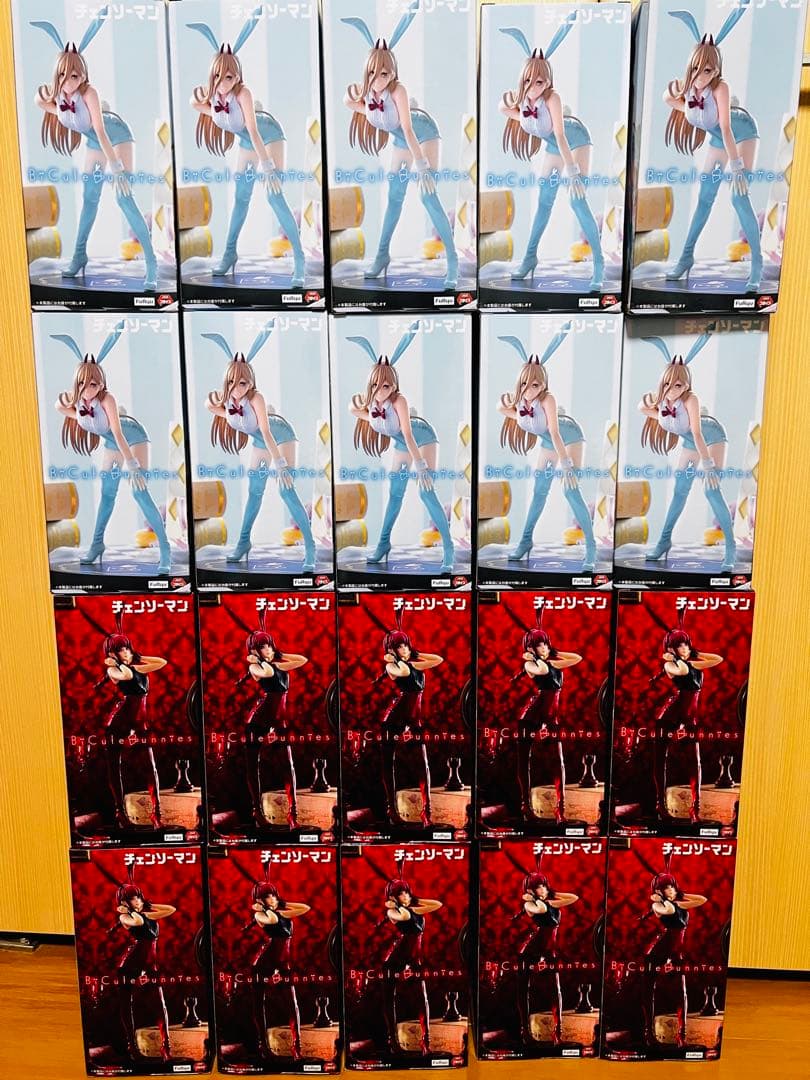 ⭐️ラウンドワン限定フィギュア⭐︎チェンソーマン マキマ⭐︎パワー⭐️20体セット