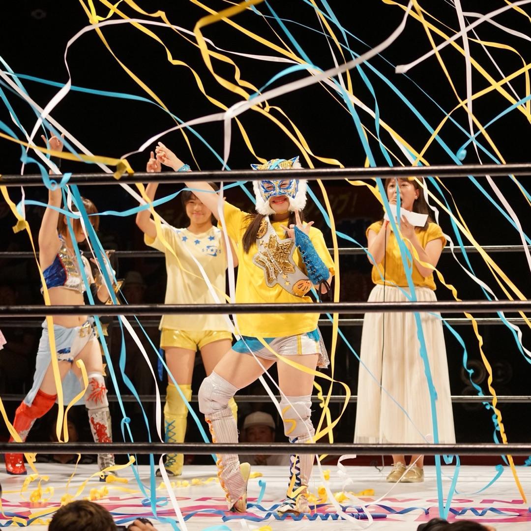 スターダム スターライト・キッド 直筆サイン入り 試合使用マスク 初期タイプ